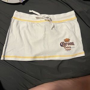 Corona Extra Cancun cabana short skirt